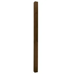 UC4 Timber Square Fence post (H)2.4m (W)100mm, Pack of 3