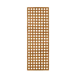 Dip treated Trellis panel (W)0.63m (H)1.83m, Pack of 4