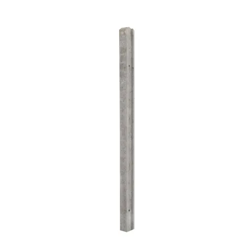 Concrete Grey Square Fence post (H)1.75m (W)85mm, Pack of 3