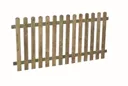 Forest Heavy Duty Pale Fence Panel 6ft x 3ft (1.8m x 0.9m) Treated Timber (Pack of 4)