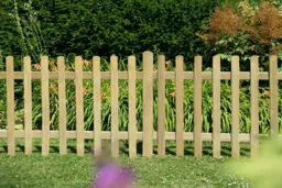 Forest Ultima Pale Picket Fence Panel 6ft x 3ft (1.83m x 0.9m) Treated Timber (Pack of 5)