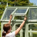 Forest Garden Victorian walkaround 4x3 Styrene Apex Greenhouse