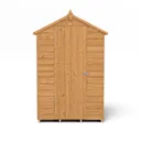 Forest Garden 4x3 Apex Dip treated Overlap Wooden Shed with floor
