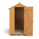 Forest Garden 6x4 Apex Dip treated Shiplap Shed with floor (Base included)