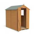 Forest Garden 6x4 Apex Dip treated Shiplap Shed with floor (Base included) - Assembly service included