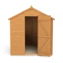 Forest Garden 8x6 Apex Dip treated Shiplap Shed with floor (Base included) - Assembly service included
