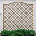 Forest Decorative Europa Hamburg Garden Screen 1.8m x 1.8m Treated Timber (Pack of 5)