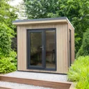 Forest Garden Xtend 8x9 Pent Tongue & groove Garden office - Assembly service included