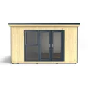 Forest Garden Xtend+ 13x11 Pent Tongue & groove Garden office - Assembly service included
