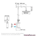 Mira Miniluxe ERD thermostatic mixer shower