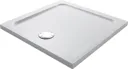 Mira Flight Low Profile Square Shower Tray - 760 x 760mm with Waste