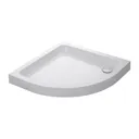 Mira Flight Quadrant Shower Tray - 900 x 900mm 0 Upstands with Waste