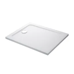 Mira Flight Safe Low Rectangular Shower Tray - 1600 x 900mm 0 Upstands with Waste