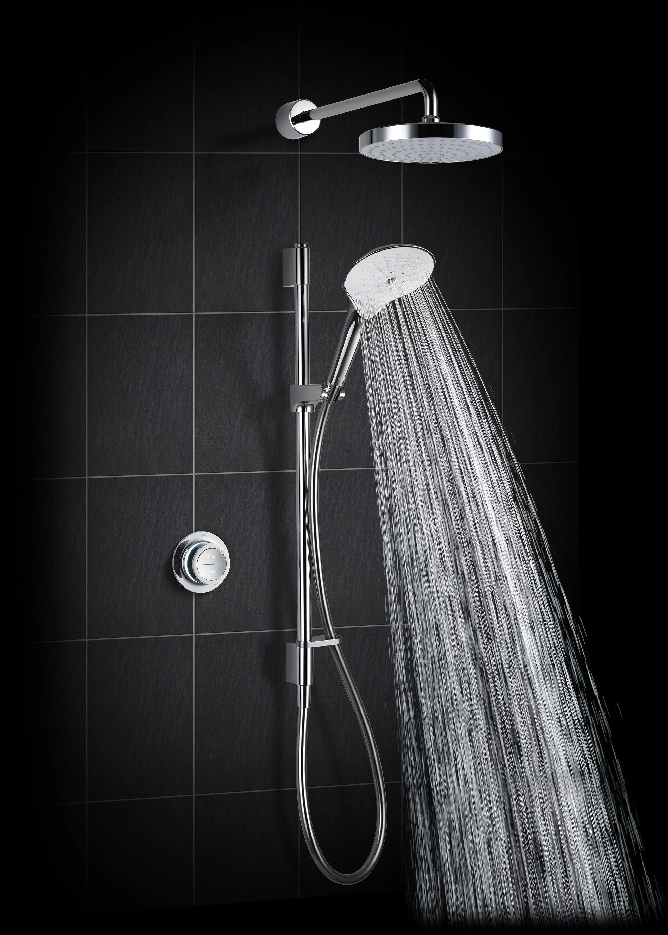 Mira Mode Thermostatic Shower Rear Fed Digital Shower - (High Pressure / Combi Boiler) - 1.1874.005