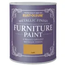 Rust-Oleum Gold effect Furniture paint, 125ml