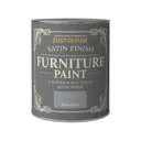 Rust-Oleum Mineral grey Satin Furniture paint, 750ml