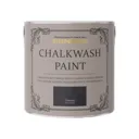Rust-Oleum Chalkwash Charcoal Flat matt Emulsion paint, 2.5L