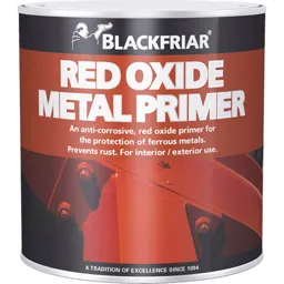 Blackfriar Red Oxide Metal Primer - Red, 1l