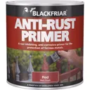 Blackfriar Anti Rust Primer and Undercoat for Metal - Red, 250ml