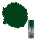 Rust-Oleum Quick colour Green Gloss Multi-surface Spray paint, 400ml