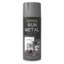 Rust-Oleum Gun metal Metallic effect Multi-surface Spray paint, 400ml