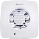Xpelair Simply Silent Timer controlled Square Extractor Fan 100mm - DX100BTS