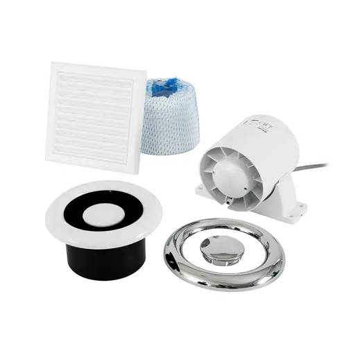 Xpelair airline shower fan kit