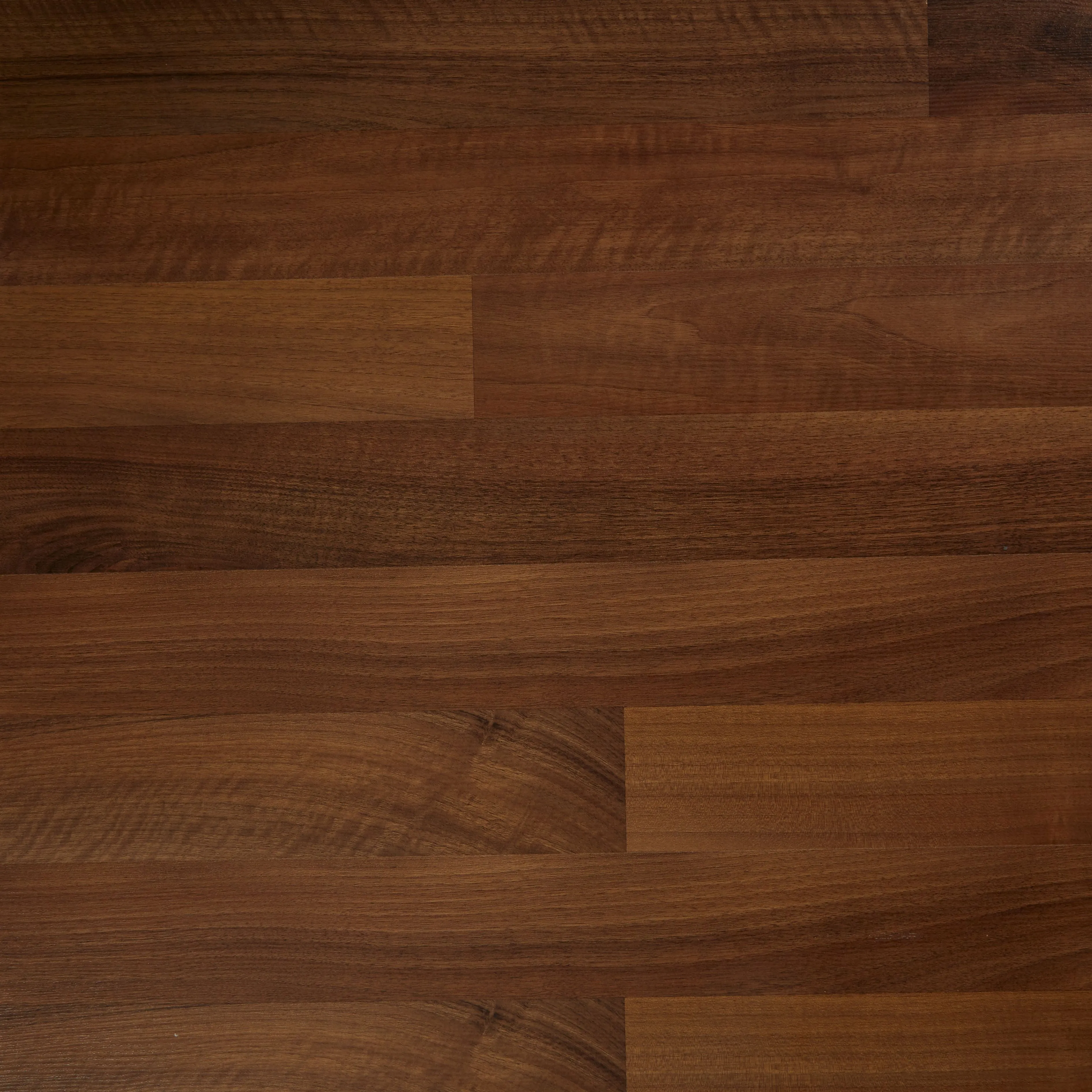 Geraldton Natural Gloss Walnut effect Laminate Flooring Sample