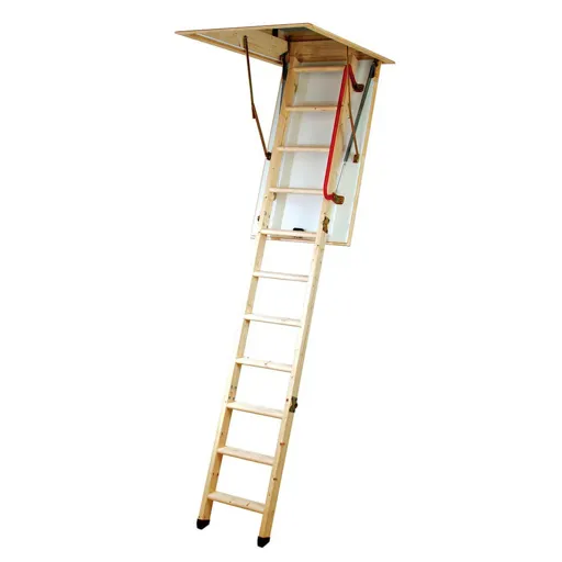 Youngman ECO S LINE 3 Section Loft Ladder and Hatch - 2.8m