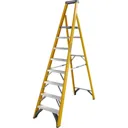 Youngman S400 Fibreglass Platform Step Ladder - 8