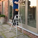 Youngman BUILDERS Aluminium Step Ladder - 5