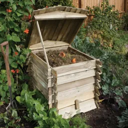 Rowlinson Beehive Composter 840 x 740 x 740mm  Natural Timber