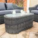 Rowlinson Bunbury Sofa Set   Grey Weave