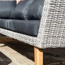 Rowlinson Hanoi Corner Sofa Set   Grey Weave