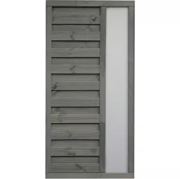 Rowlinson Palermo Screen 6x3 Painted Grey (Pack of 3)