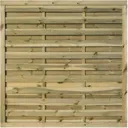 Rowlinson Gresty Screen 6x6 Natural Timber Finish  (Pack of 3)