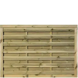 Rowlinson Gresty Screen 6x4 Natural Timber Finish  (Pack of 3)