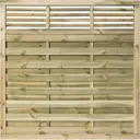Rowlinson Langham Screen 6x6 Natural Timber Finish  (Pack of 3)