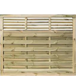 Rowlinson Langham Screen 6x5 Natural Timber Finish  (Pack of 3)