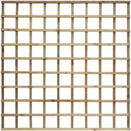 Rowlinson Heavy Duty Trellis 6x6 Natural Timber Finish  (Pack of 3)