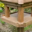 Rowlinson Lechlade Bird Table 1720 x 590 x 590mm  Natural Timber