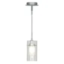 Duo 1 decorative hanging light, one-bulb