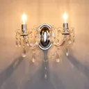 Marie Therese - classic wall light, chrome
