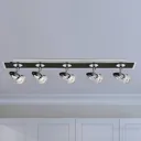 Five-bulb ceiling spotlight Latisa