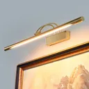 Piktura LED picture light, antique brass