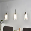 3-light decorative pendant lamp Duo 1