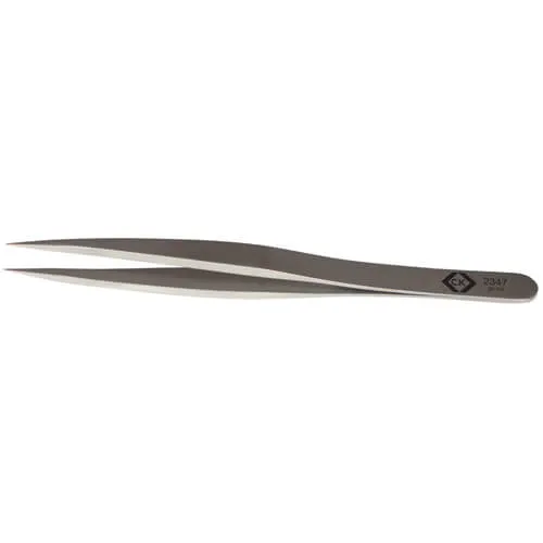 CK Precision Tweezers Thick Smooth Tips