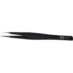 CK Precision ESD Tweezers Straight Fine Smooth Tips