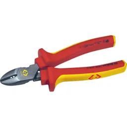 CK RedLine VDE Insulated Side Cutters with Wire Stripping Notches - 160mm