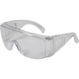 Avit Cover Safety Glasses - Clear, Clear